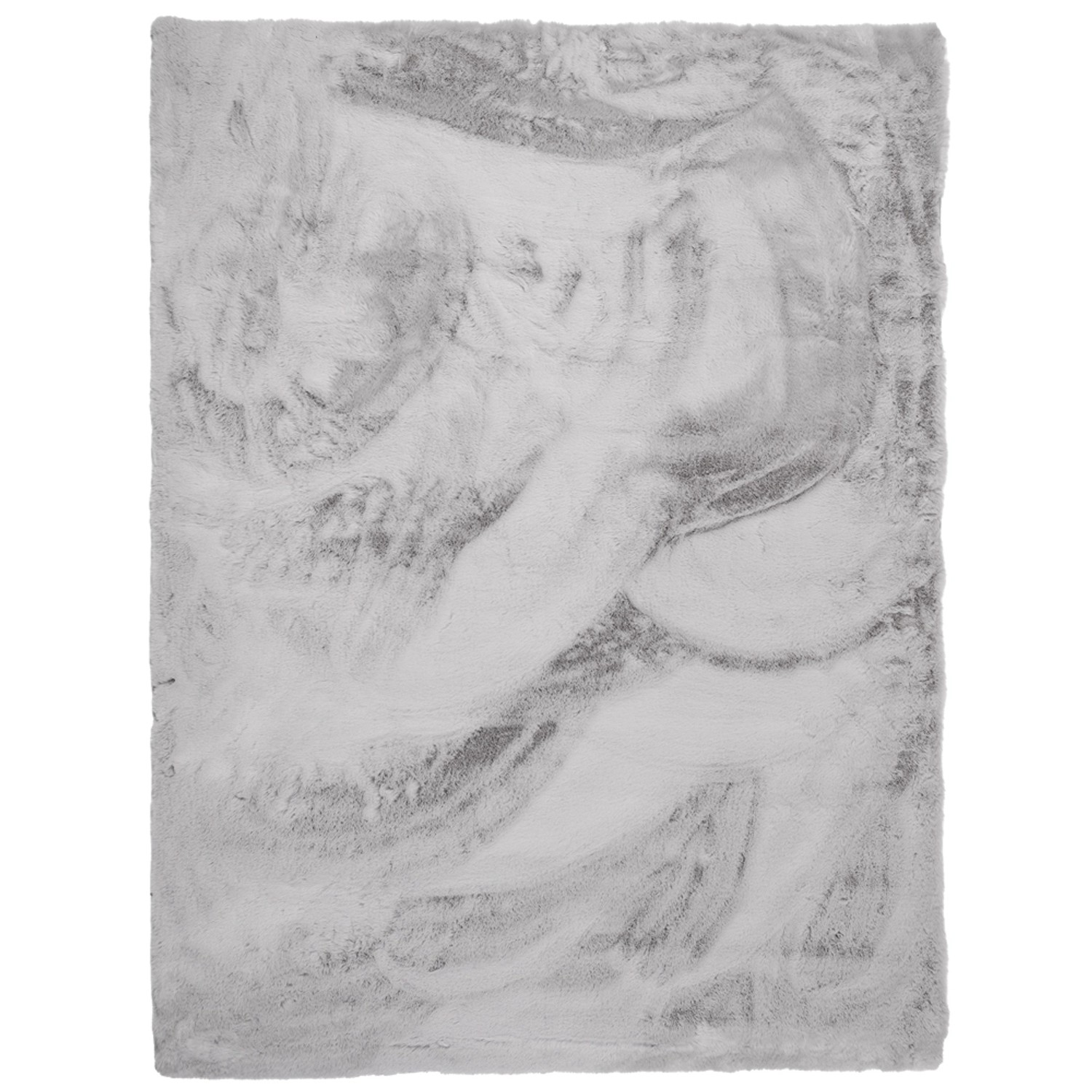 Dywan RABBIT-FUR jasny szary 80 cm x 140 cm