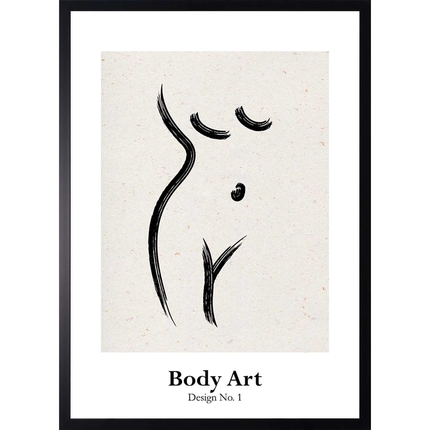 ARS LONGA Obraz BODY ART DESIGN no.1 53 x 73 cm