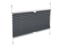 Roleta plisowana VERONA ciemnoszara 42,5 cm x 150 cm Roleta plisowana VERONA ciemnoszara 42,5 cm x 150 cm