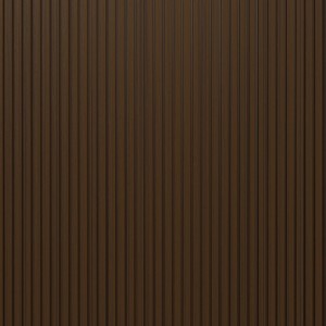 Brązowe panele ścienne t.b.t. z pionowymi rowkami do dekoracji ścian.
