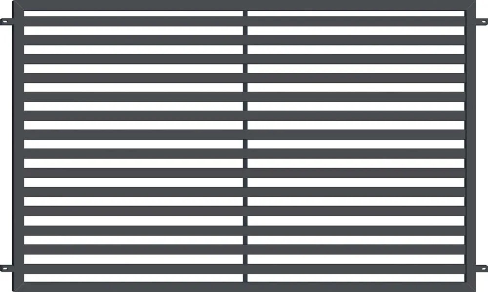 Polargos Przęsło Arizona antracyt mat 200 cm x 120 cm