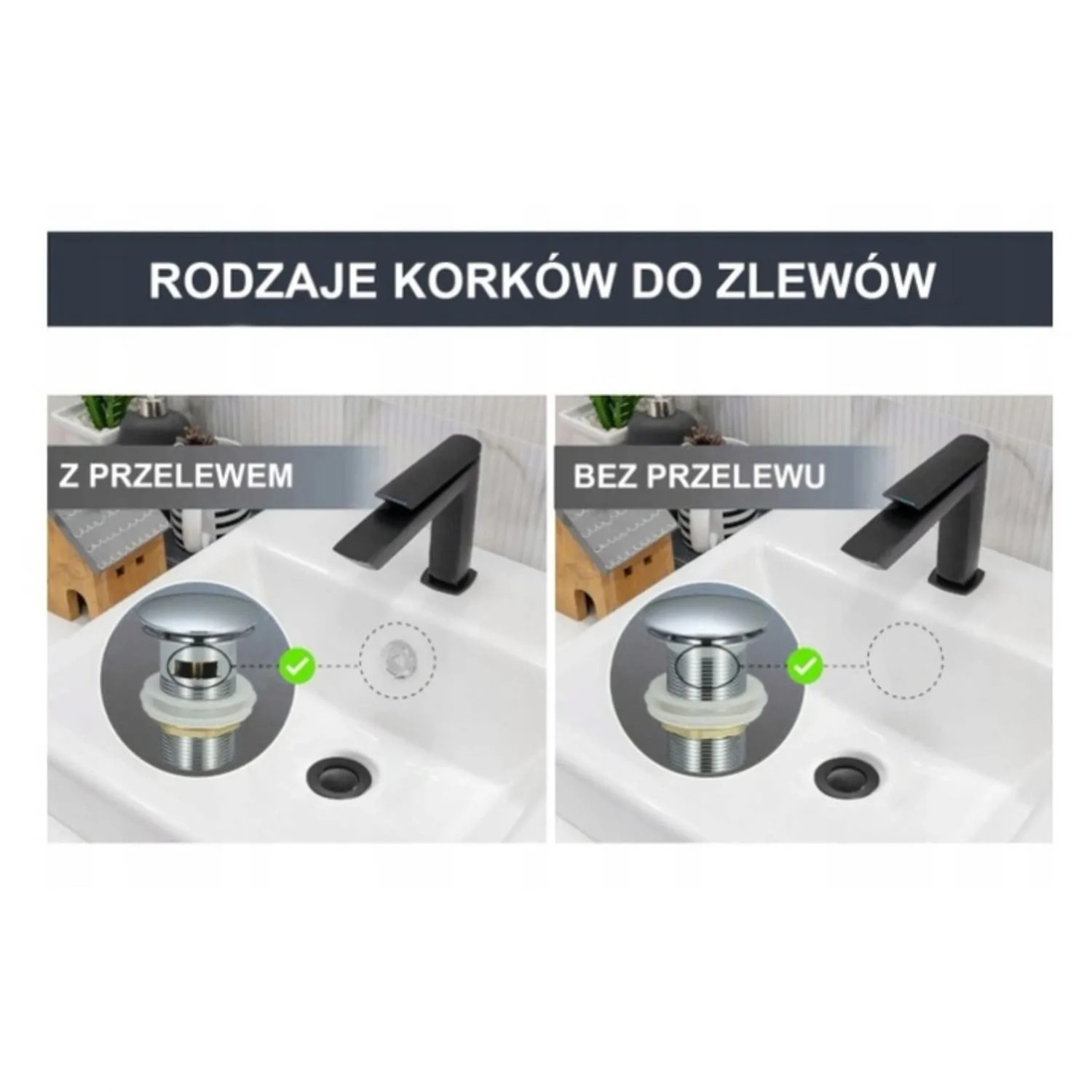 Eviso Korek umywalkowy klik-klak złoty_5