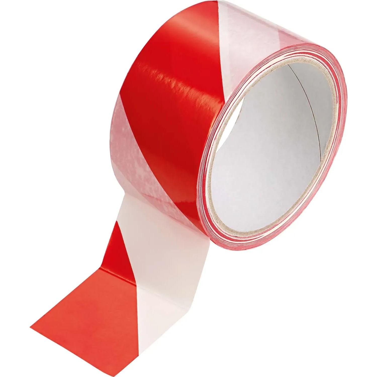LUX-TOOLS Taśma ostrzegawcza czerwono-biała 33 m x 50 mm