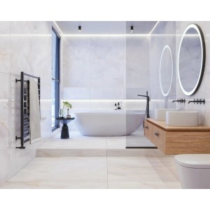 Gres szkliwiony Onix bianco 60 x 120 cm