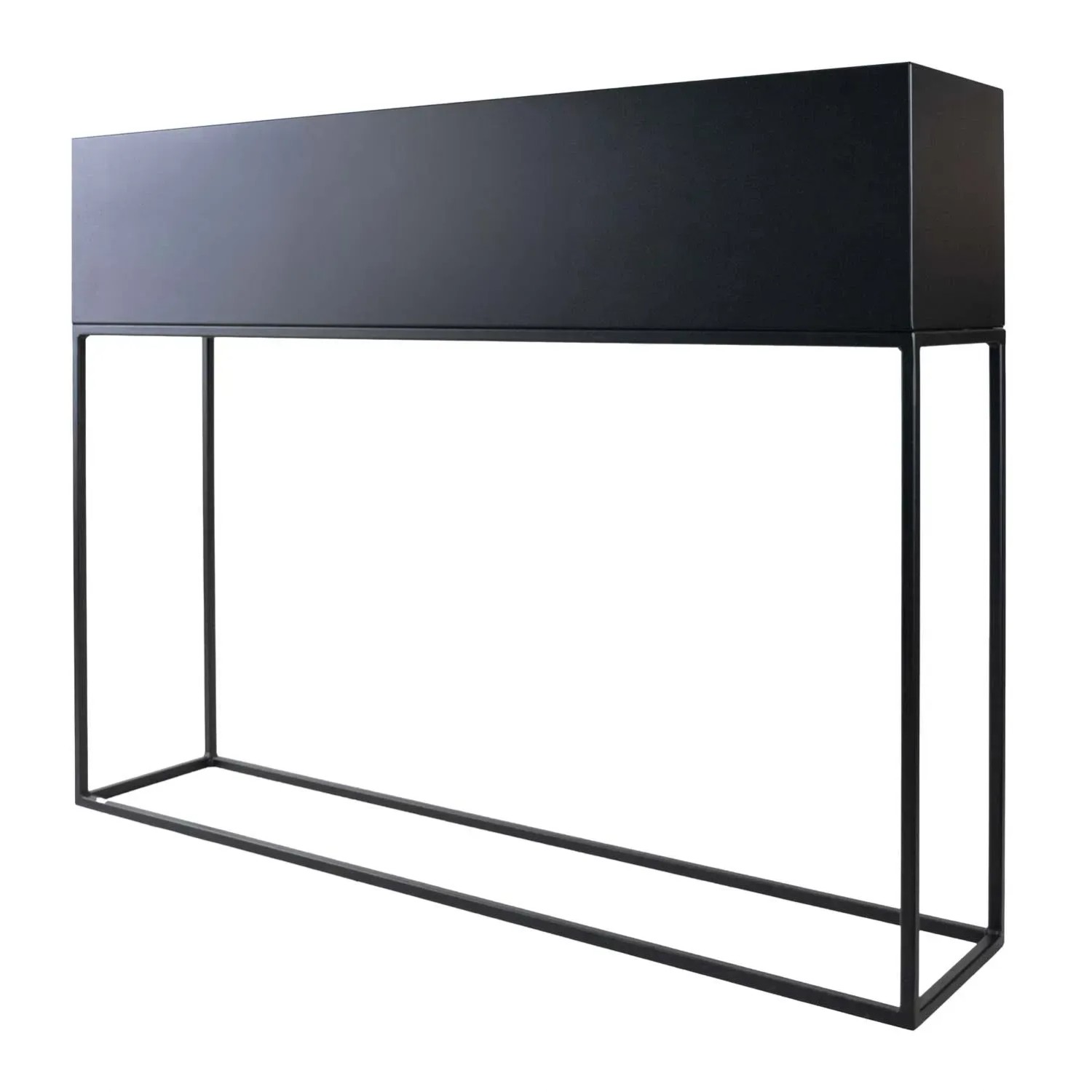 Direct H&G Kwietnik Cavan L Black - 119 x 25 x 90 cm