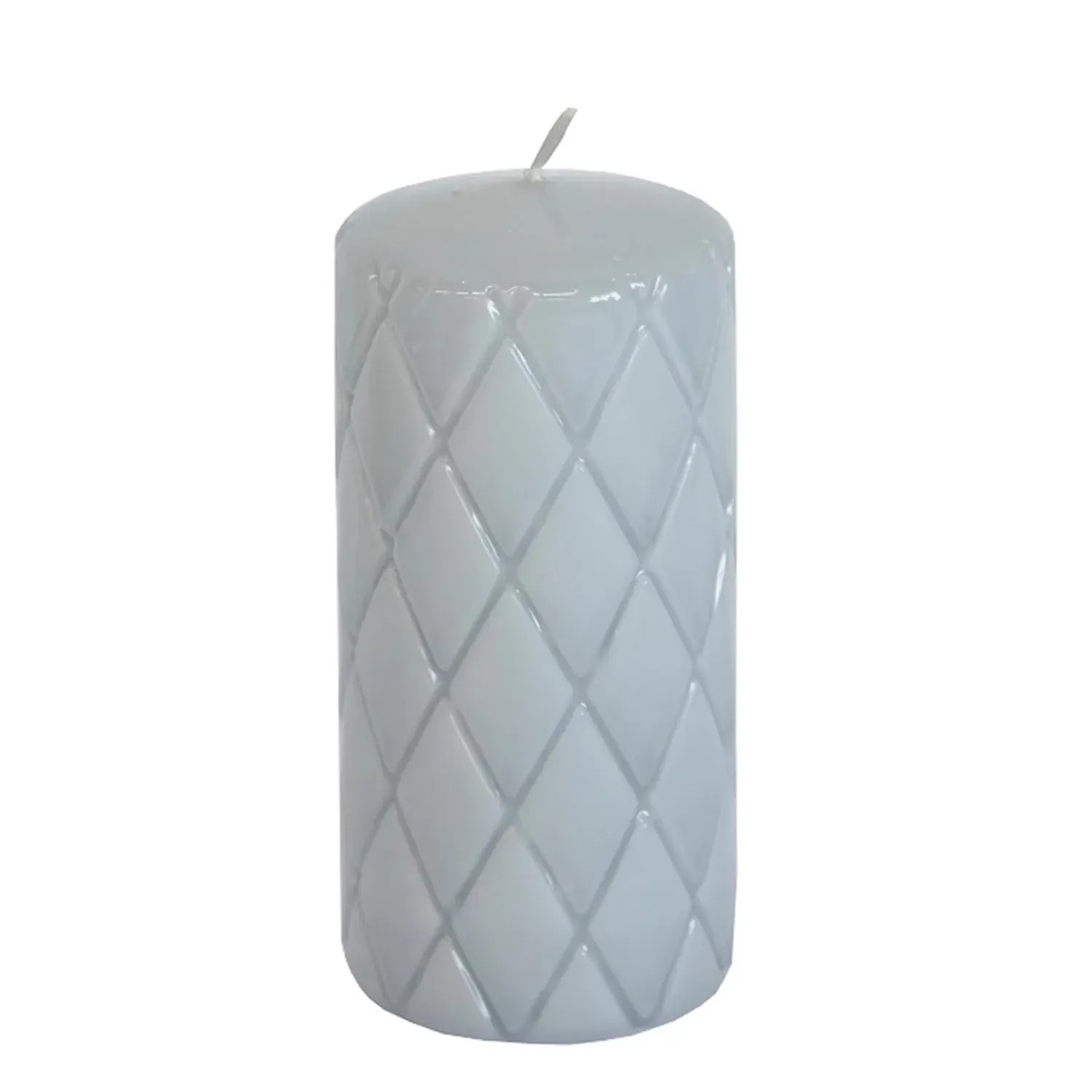 Świeca pikowana kratka - 150 x 70 mm