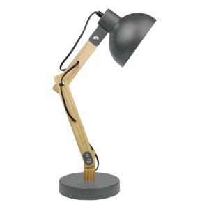 DPM Lampka biurkowa składana 1xE27 40W szara