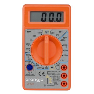 Multimetr Orangjo VC501: Cyfrowy miernik do elektroniki i elektryki.