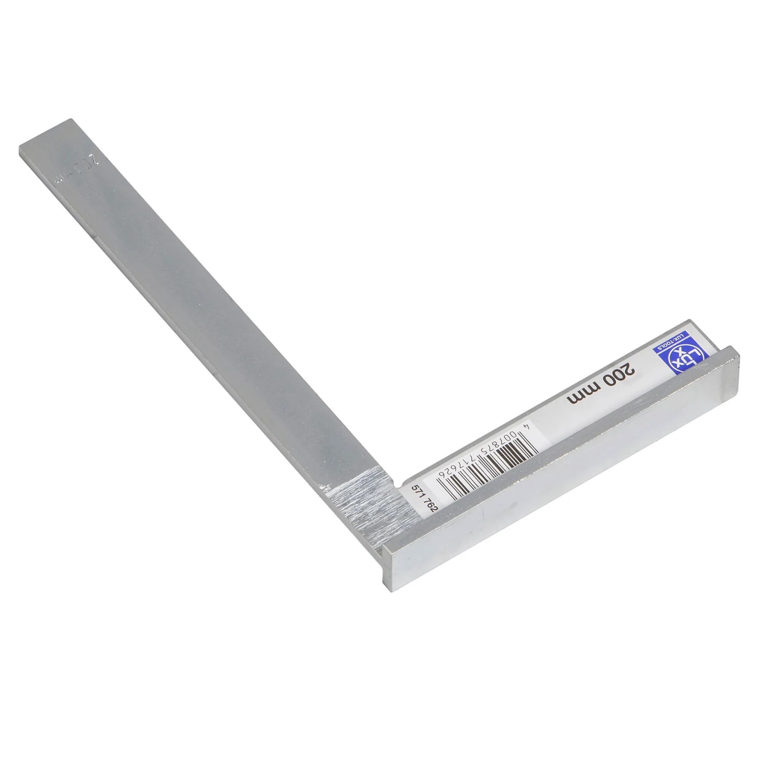 LUX-TOOLS Kątownik ślusarski ze stopką 200 mm
