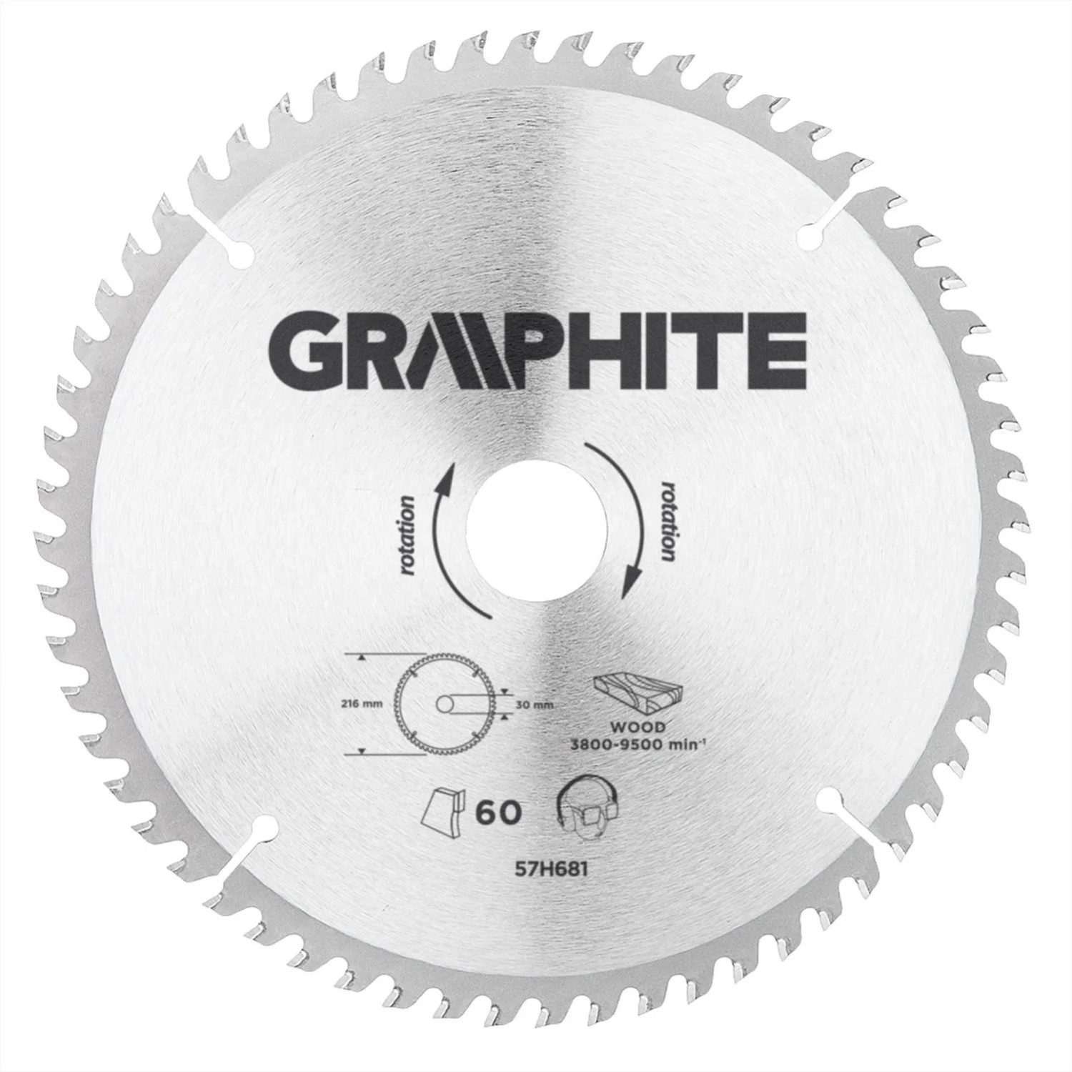 Graphite Tarcza widiowa do pilarki 30 mm