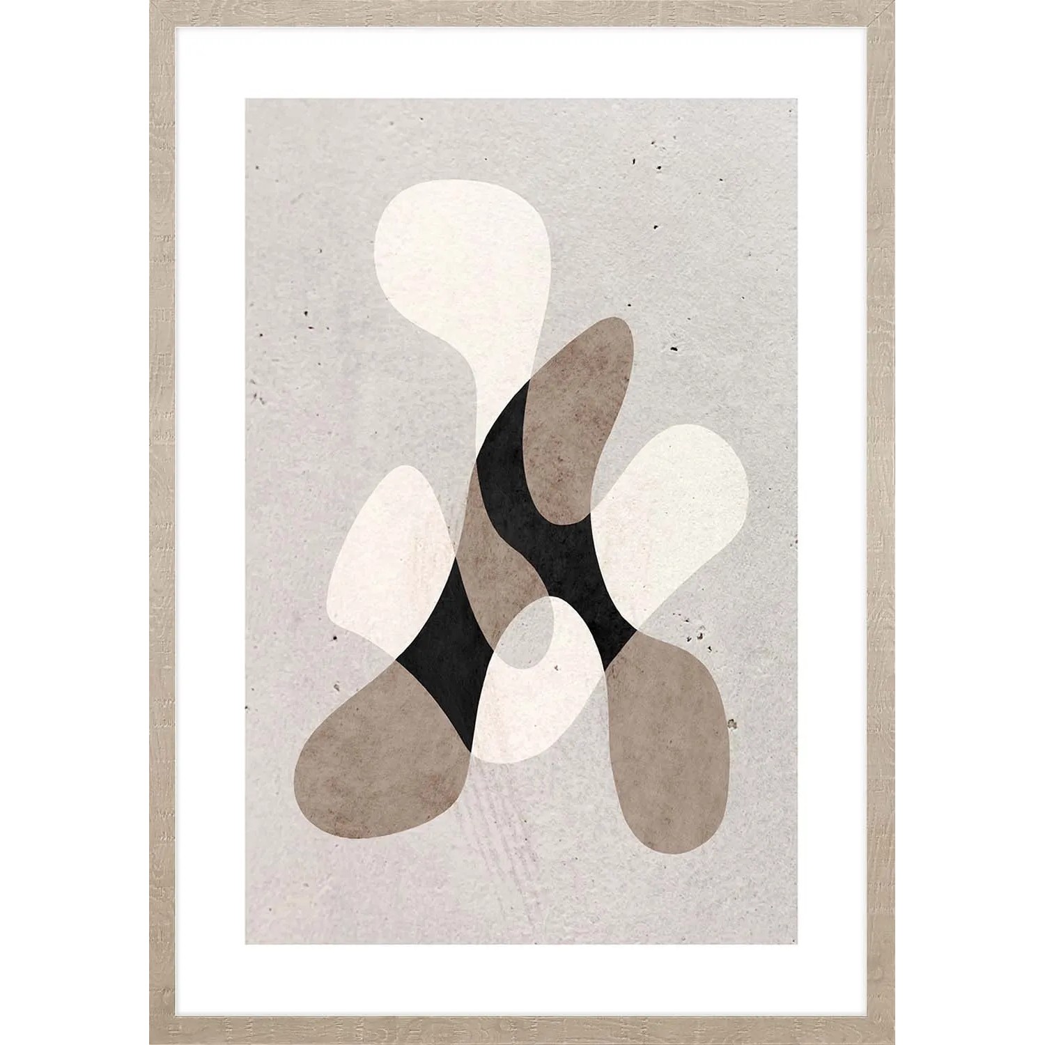 ARS LONGA Obraz ORGANIC SHAPE no.1 53 x 73 cm