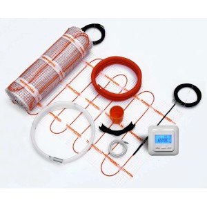 t.b.t. Mata grzewcza z akcesoriami i termostatem do Grzejniki.