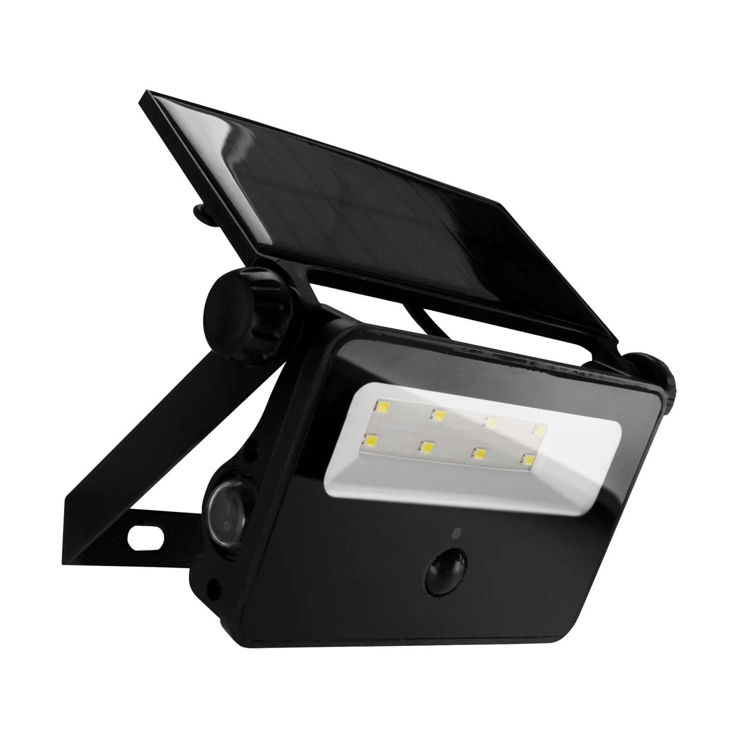 Struhm Naświetlacz solarny z czuj. ruchu SANTOR LED 2W 6500K 200lm IP65 czarny
