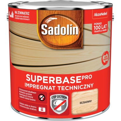 Sadolin Impregnat SuperBASE PRO bezbarwny 2,5l