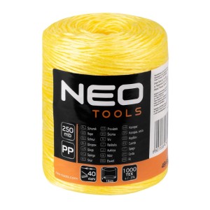NEO TOOLS Sznurek polipropylenowy 250 m