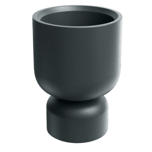 Prosperplast Donica Molta Ethick Grail midl graphite - 40 cm