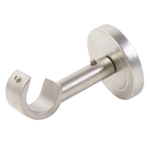 Metalowy wspornik karnisza do montażu na ścianie, część karnisza.