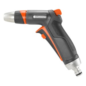 Gardena Premium pistolet czyszczący, pistolet ogrodowy z metalowo-plastikową konstrukcją do złączy.