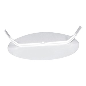 Biała puszka t.b.t. do suchej zabudowy, widok szczegółowy.