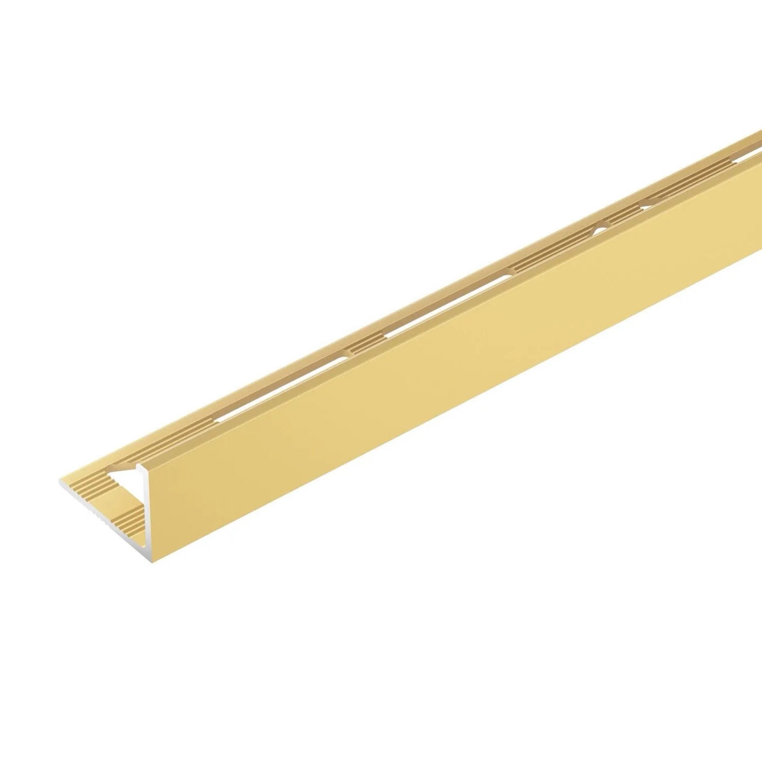 Cezar Profil aluminiowy do glazury złoty 10x1x2500 mm