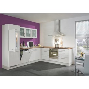 Płaski filtr tłuszczu OBI do okapów, zestaw 2 szt., w nowoczesnej kuchni.