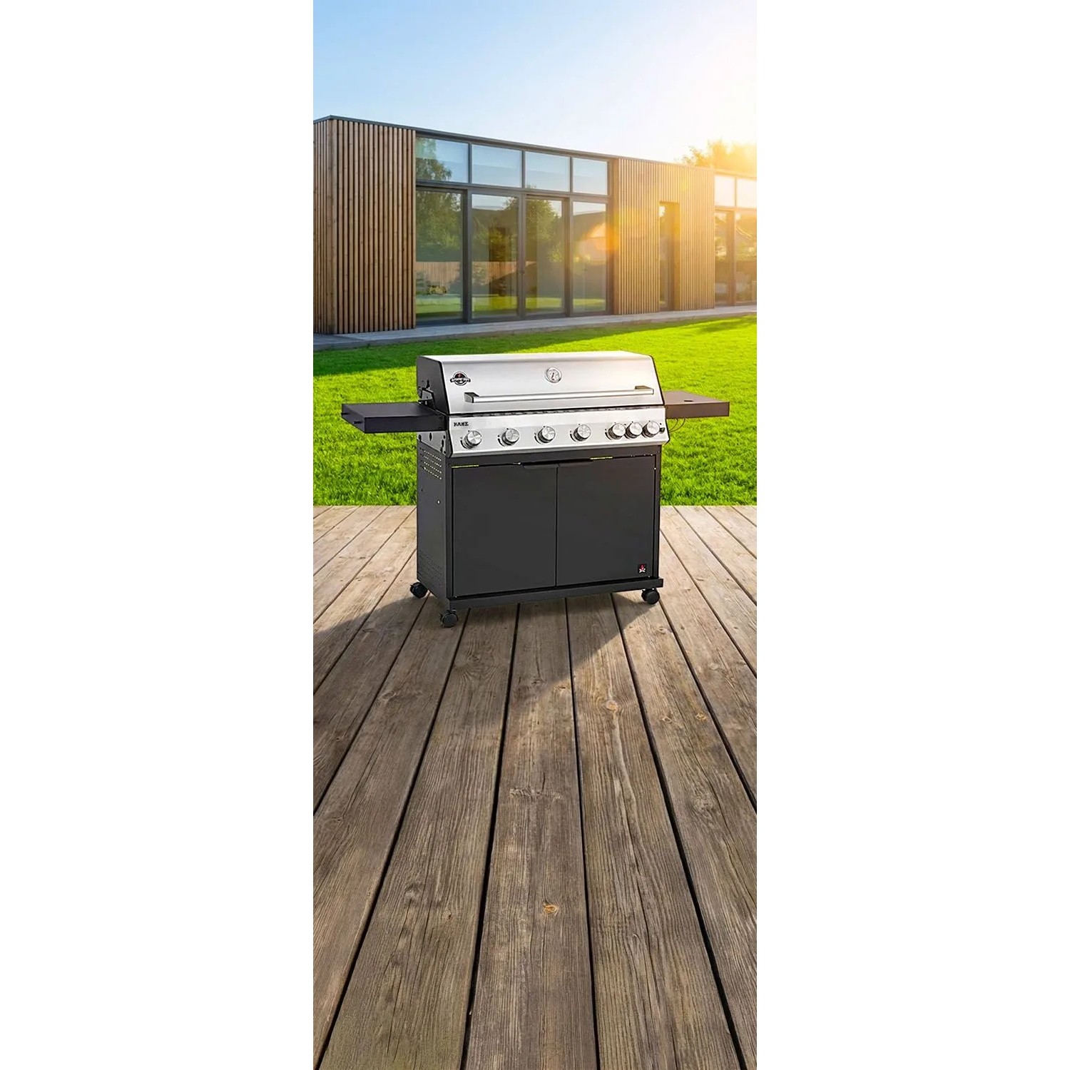 Jamestown Grill gazowy KANE 6+1-palnikowy 21,0 kW_14