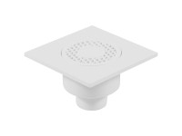 Tycner Wpust kanalizacyjny w wyjściem prostym, 50 mm