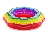 Kółko do pływania tęczowe 115 cm