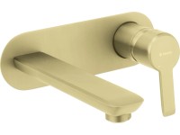 Deante Bateria umywalkowa podtynkowa Cejlo złoto szczotkowane