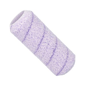 Wałek malarski t.b.t., fioletowy wzór dla równomiernego rozprowadzania farby.