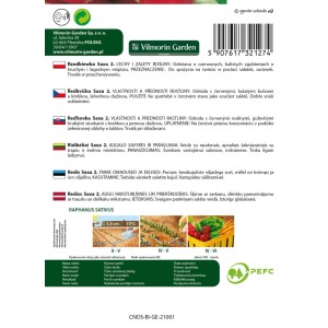 Rzodkiewka okrągła Saxa 2 - 5 g