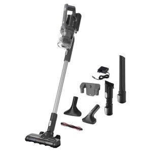 Odkurzacz ręczny t.b.t. z akcesoriami.