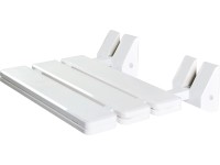 Masterline Krzesełko PRO DUO białe składany prysznicowy