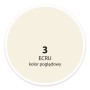 Próbka koloru ecru nr 3 do farb ściennych