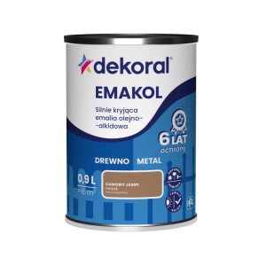 Dekoral Emalia Emakol Strong kawowy jasny 900 ml