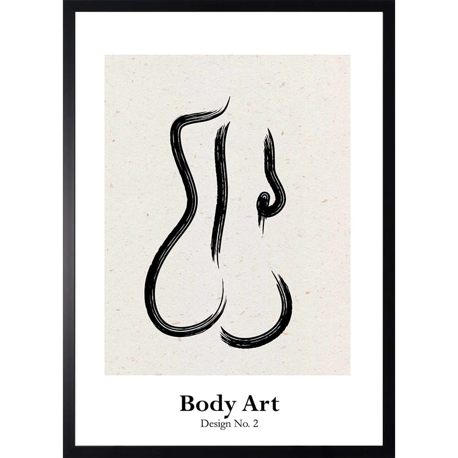 ARS LONGA Obraz BODY ART DESIGN no.2 53 x 73 cm