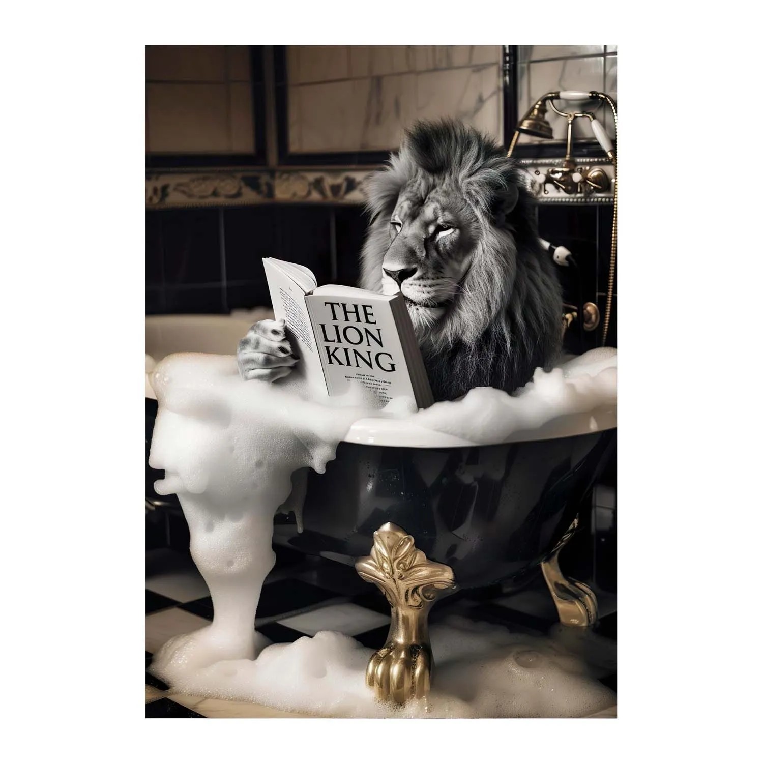 STYLER Obraz Canvas THE KING ST793 70 x 100 cm