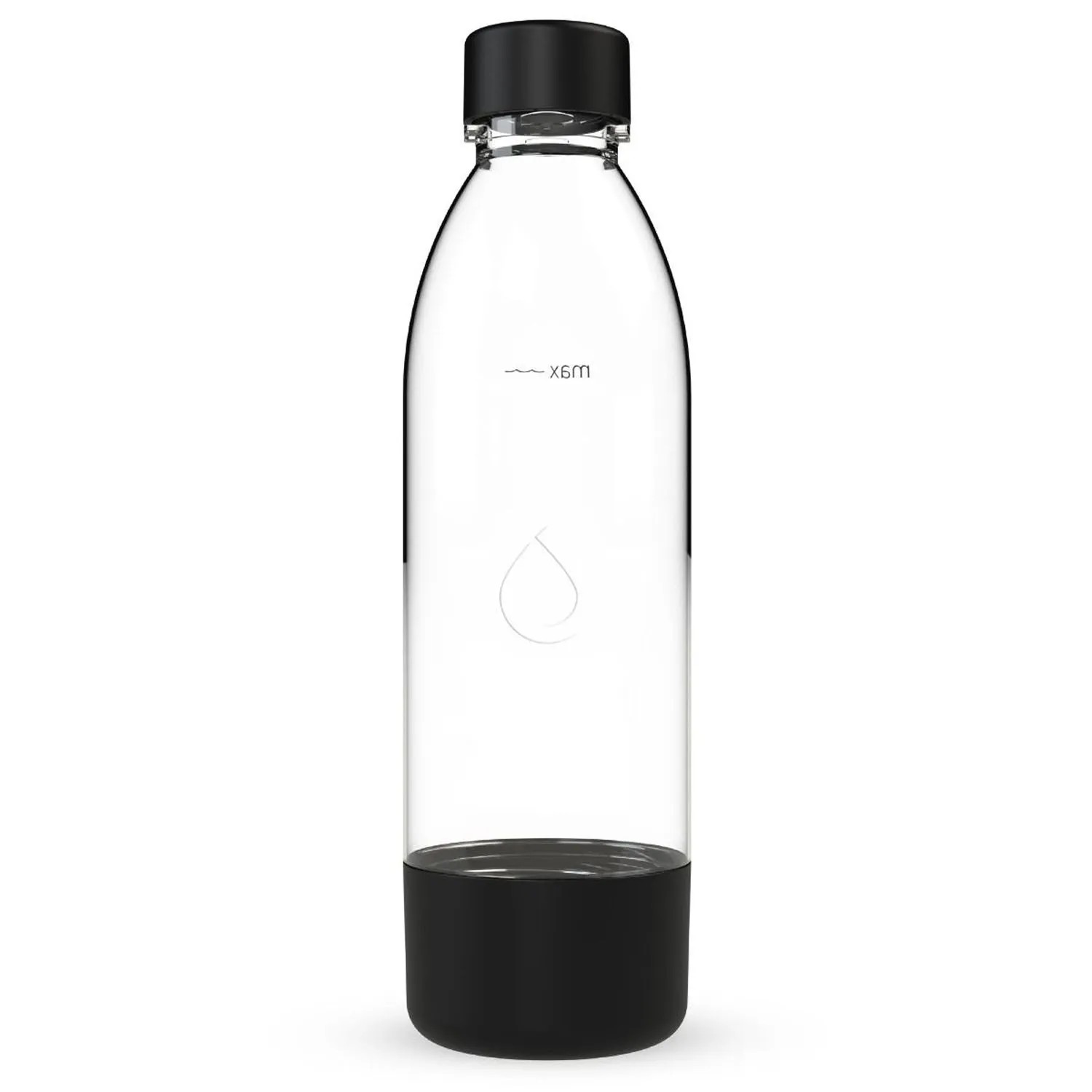 Dafi Butelka do saturatora PushAir czarna - 0,7 l