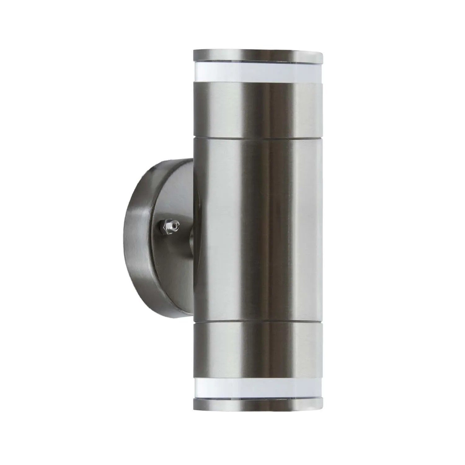 Struhm Kinkiet zewnętrzny TARAS WLL INOX 2xGU10 35W IP54 matowy chrom