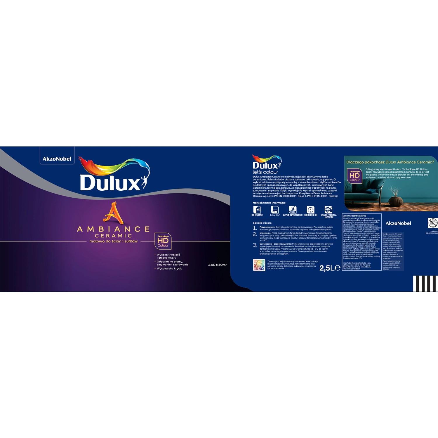 Farba Dulux Ambiance Ceramic top grey 2,5l_4