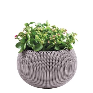 Donica wisząca COZY M fioletowa - 36x22,5 cm