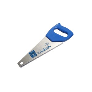 Piła ręczna LUX Classic, 300 mm, z niebieską rączką. Idealna do precyzyjnych cięć.
