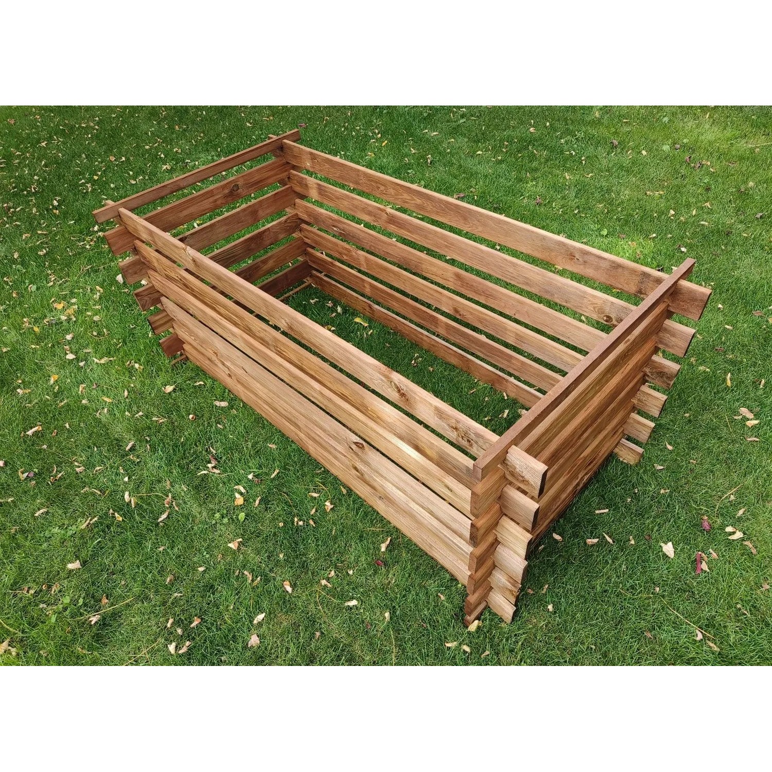 Werth-Holz Kompostownik drewniany - 140x70x60 cm_3