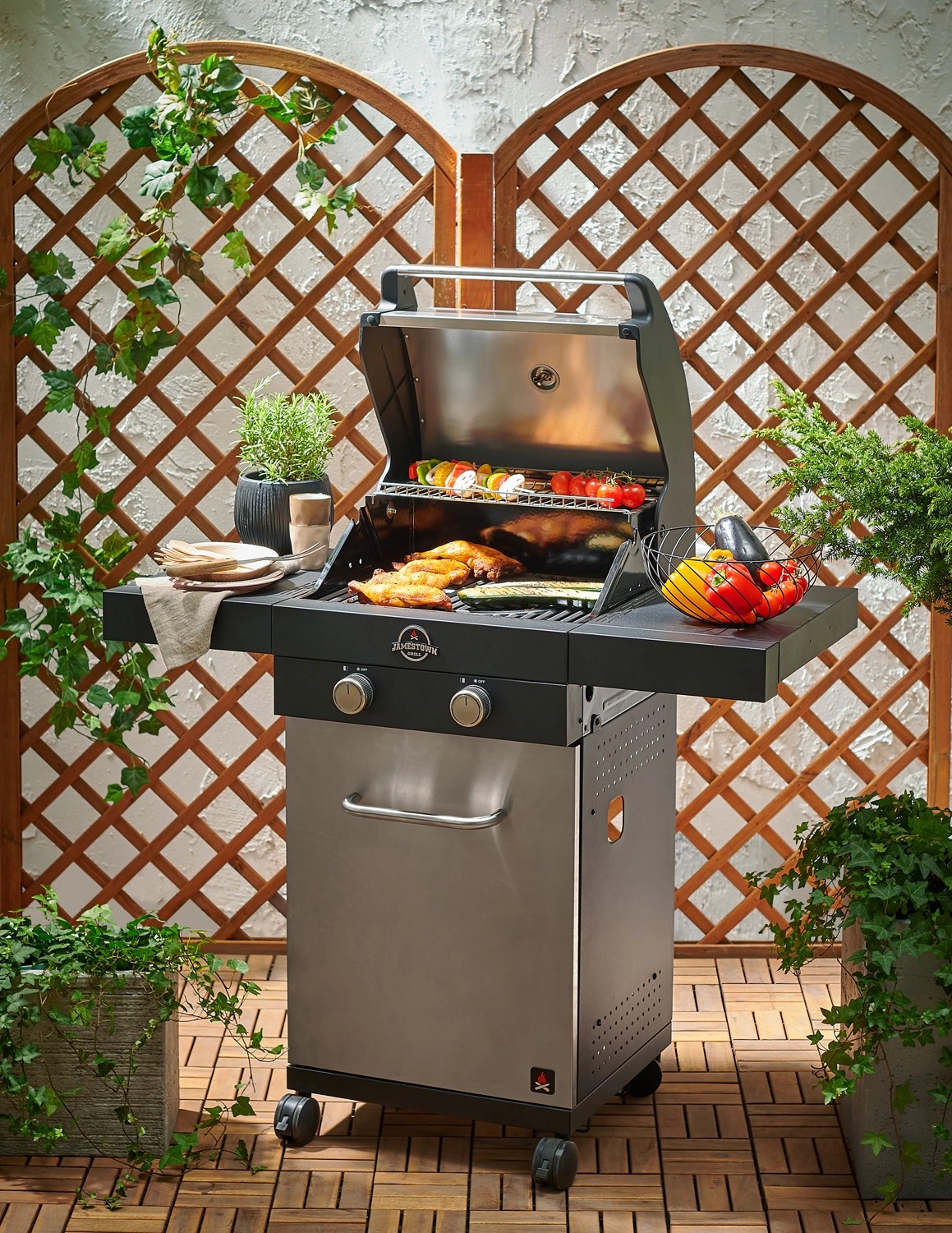 アテックス　　タフト純正①　7/2日購入予定 Jamestown Grill gazowy MADDOX 2-palnikowy 7,0 kW kupuj w OBI