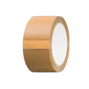 Taśma pakowa LUX brązowa, 66 m x 50 mm, do kartonów i paczek.
