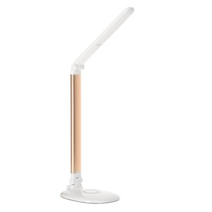 ORO Lampka biurkowa LED PICA 9W 3000/40000/6000K 520lm biało-złota