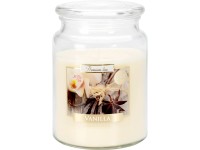 Świeca zapachowa słoik duży wanilia