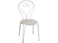 Krzesło balkonowe CALANDRIA stalowe ecru