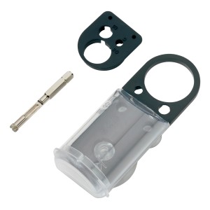 Wiertło diamentowe LUX 6 mm z prowadnicą i chłodzeniem wodnym do płytek i kamienia.