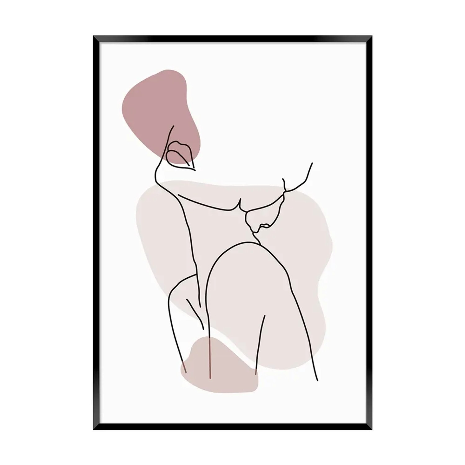 Obraz Framepik WOMAN PINK 70 cm x 50 cm